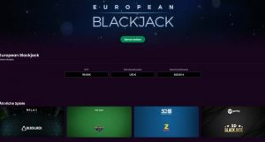 BoomCasino European Blackjack Vorschau