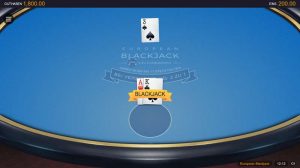 CasinoHeroes European Blackjack Vorschau spielen