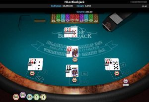 CasinoHeroes HiLo Blackjack Vorschau Gewinn