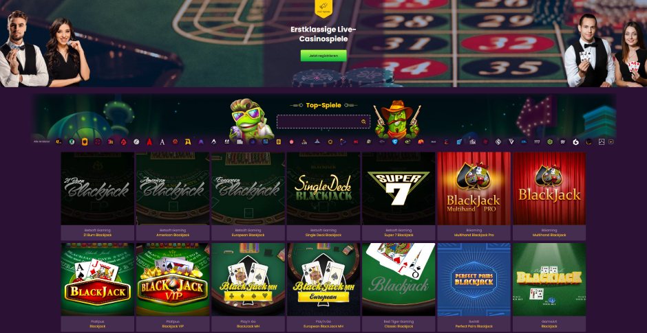 Bizzo Blackjack Casino Vorschau