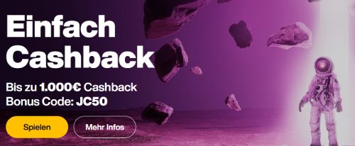 Just Casino Cashback Bonus