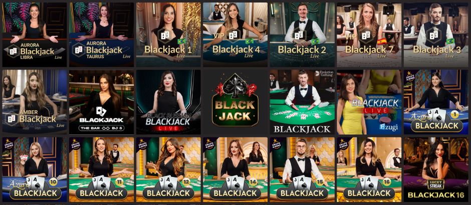 National Casino Live Blackjack Auswahl